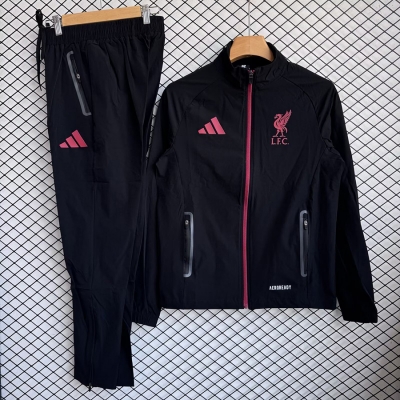 2025 26 Liv black windbreaker jacket+pants S-XXL